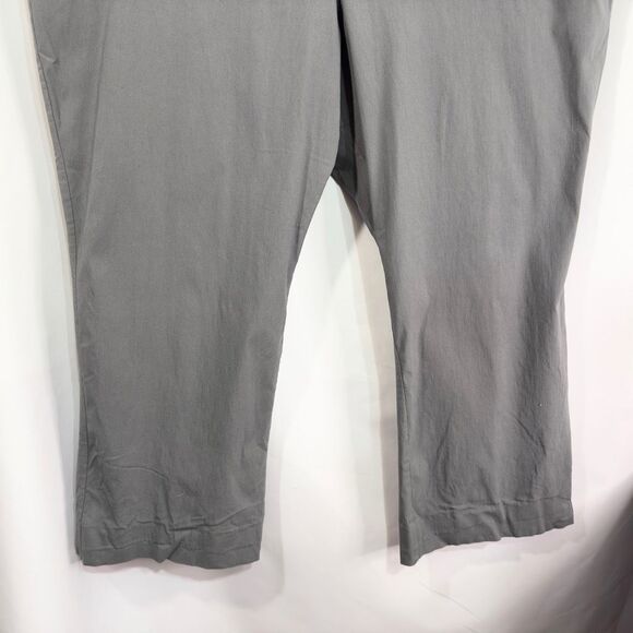 Lane Bryant Plus Size 28 Dress Pants Gray Trousers Straight‎ Career Professional - Picture 4 of 11